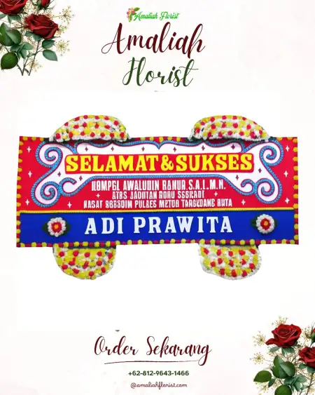 Papan Bunga Ucapan Selamat Musir Kidul